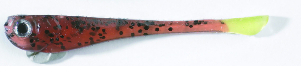 Balzer Drop Shot Jörg`s Nr. 1 Barsch - 4 cm - Braun-Schwarz-Glitter