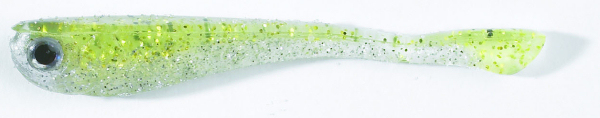 Balzer Drop Shot Jörg`s Nr. 1 Barsch - 4 cm - Grün-Silber-Glitter